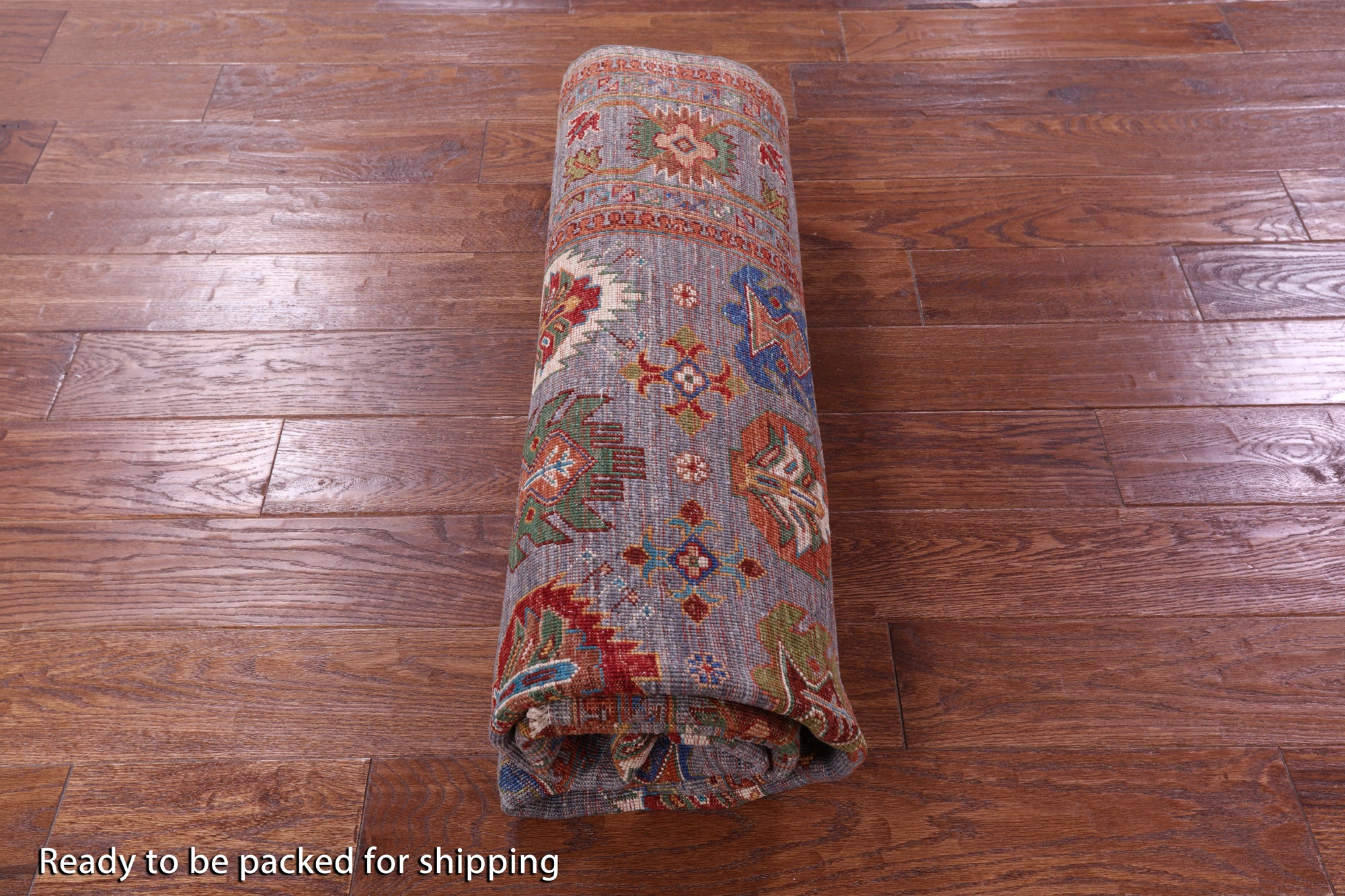 Turkmen Ersari Hand Knotted Wool Rug - 5' 2" X 6' 7" - Golden Nile
