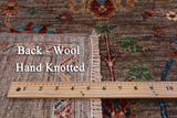 Peshawar Hand Knotted Wool Rug - 5' 1" X 6' 8" - Golden Nile