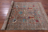Peshawar Hand Knotted Wool Rug - 5' 1" X 6' 8" - Golden Nile