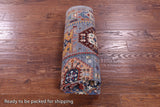 Grey Turkmen Ersari Hand Knotted Wool Rug - 4' 11" X 6' 11" - Golden Nile