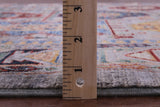 Grey Turkmen Ersari Hand Knotted Wool Rug - 4' 11" X 6' 11" - Golden Nile