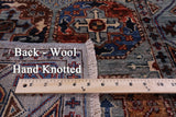 Turkmen Ersari Hand Knotted Wool Runner Rug - 2' 8" X 9' 9" - Golden Nile