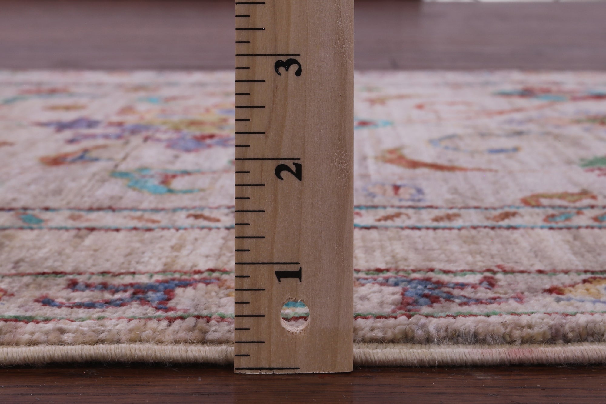 Peshawar Hand Knotted Wool Runner Rug - 2' 9" X 8' 3" - Golden Nile