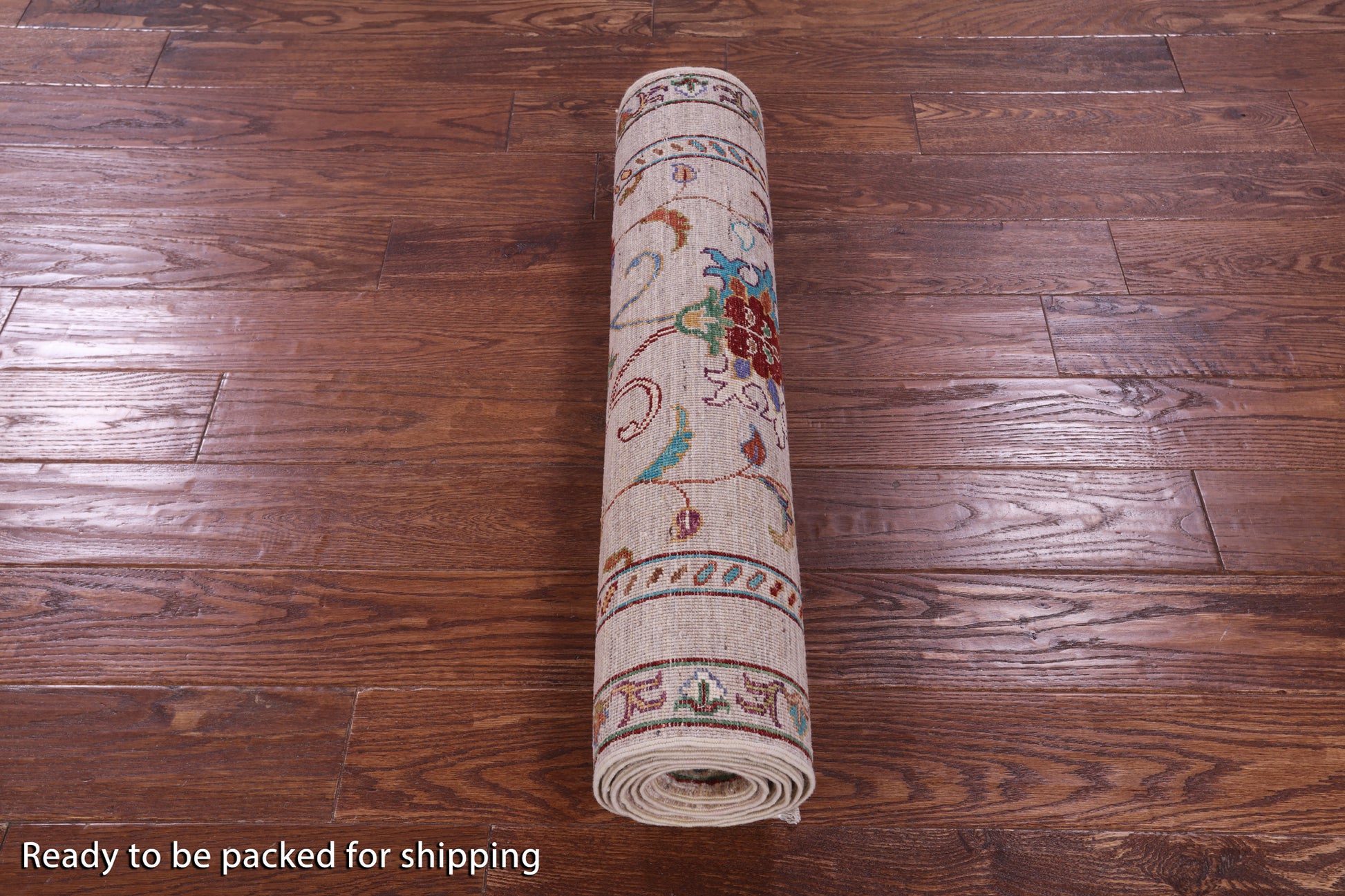 Peshawar Hand Knotted Wool Runner Rug - 2' 9" X 8' 3" - Golden Nile
