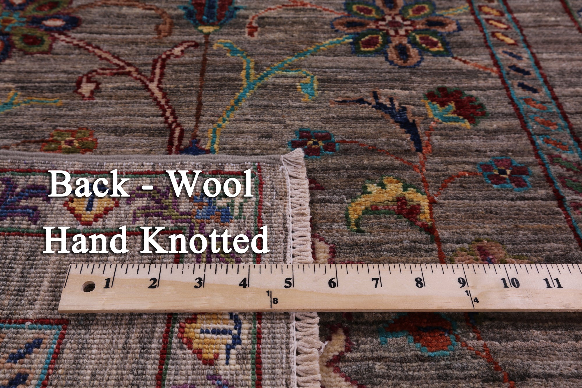 Peshawar Handmade Wool Runner Rug - 2' 8" X 8' 3" - Golden Nile