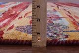 Tribal Persian Gabbeh Hand Knotted Wool Rug - 4' 11" X 6' 7" - Golden Nile