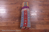 Tribal Persian Gabbeh Hand Knotted Wool Rug - 7' 0" X 10' 0" - Golden Nile