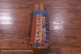 Tribal Persian Gabbeh Hand Knotted Wool Rug - 6' 9" X 10' 0" - Golden Nile