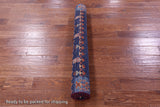 Persian Tribal Gabbeh Hand Knotted Wool Rug - 4' 1" X 6' 2" - Golden Nile
