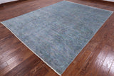 Full Pile Overdyed Handmade Wool Area Rug - 8' 10" X 11' 8" - Golden Nile
