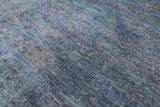 Full Pile Overdyed Handmade Wool Area Rug - 8' 10" X 11' 8" - Golden Nile