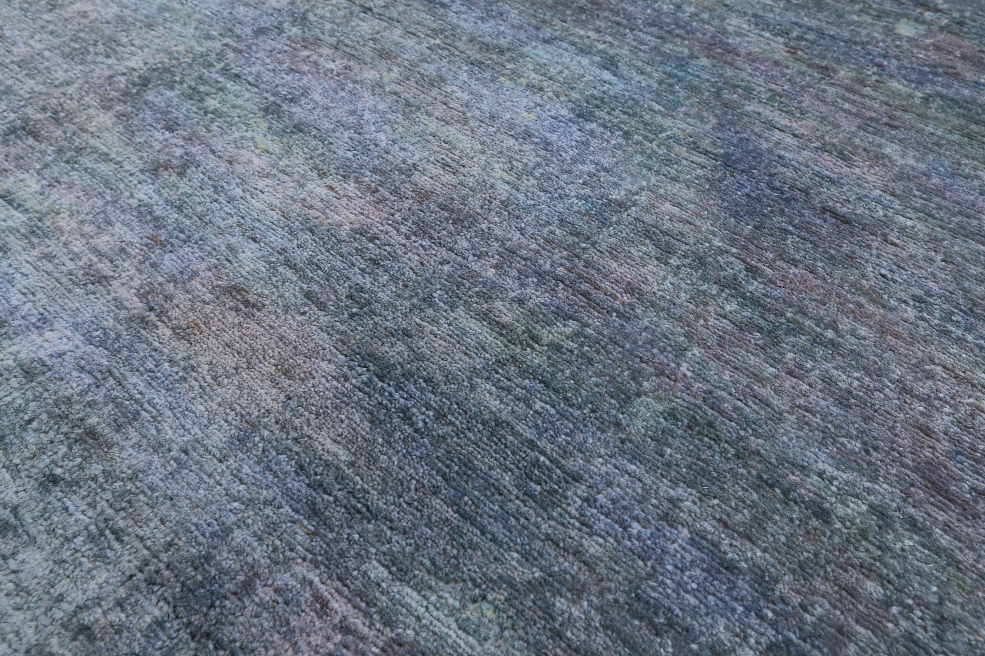 Full Pile Overdyed Handmade Wool Area Rug - 8' 10" X 11' 8" - Golden Nile
