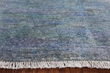Full Pile Overdyed Handmade Wool Area Rug - 8' 10" X 11' 8" - Golden Nile