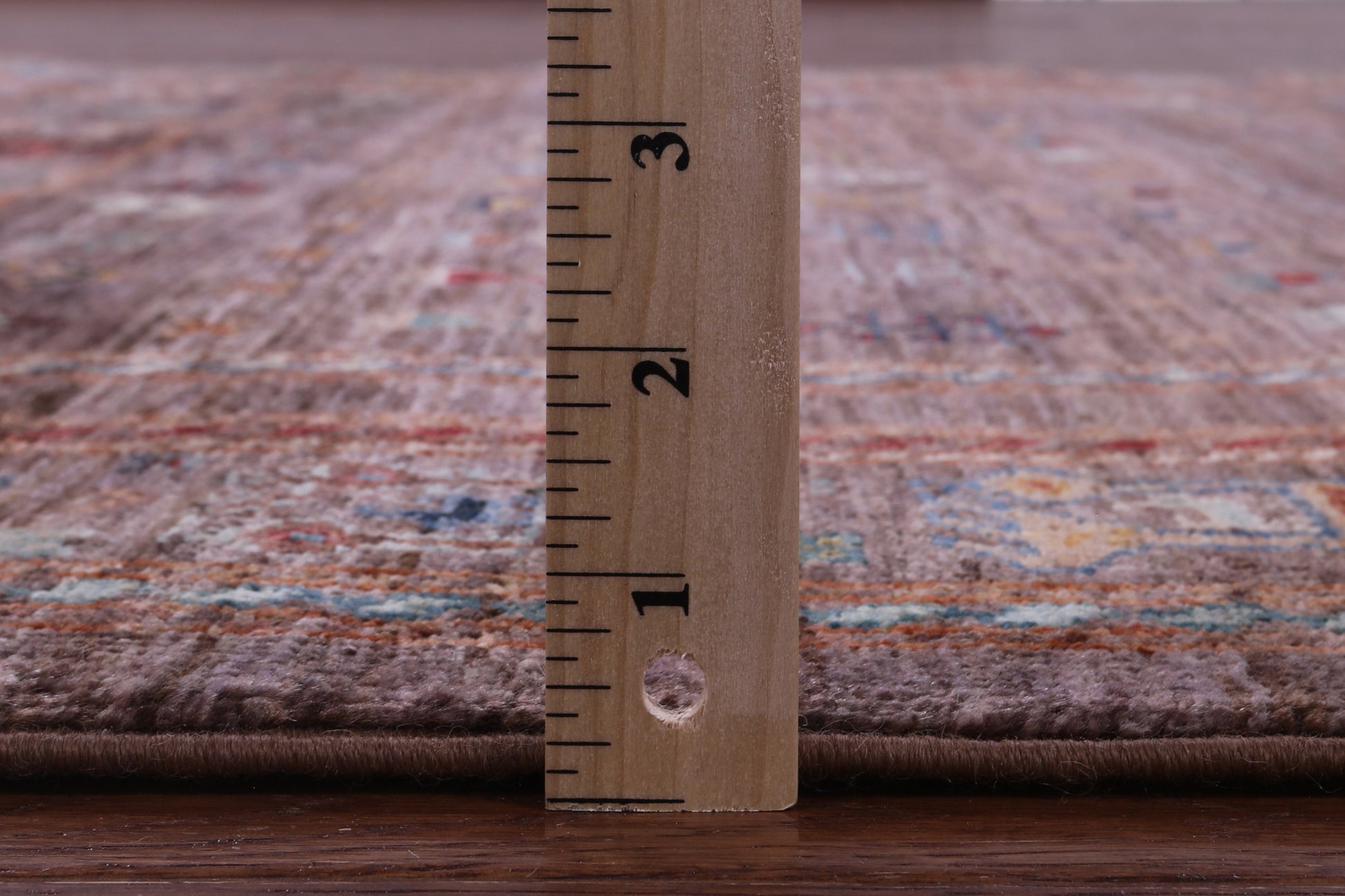Tribal Persian Gabbeh Hand Knotted Wool Rug - 5' 1" X 6' 8" - Golden Nile