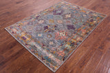 Persian Fine Serapi Hand Knotted Wool Rug - 4' 10" X 6' 9" - Golden Nile