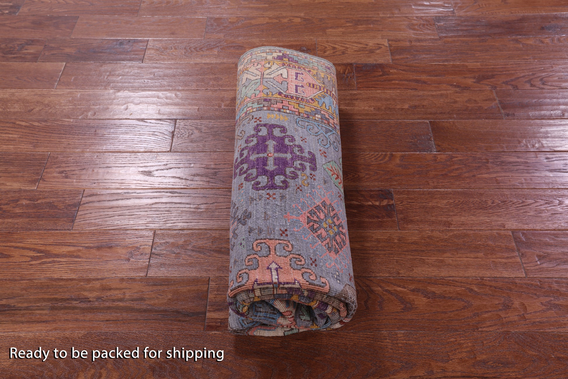Persian Fine Serapi Hand Knotted Wool Rug - 4' 10" X 6' 9" - Golden Nile