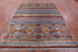 Khorjin Persian Gabbeh Handmade Wool Rug - 8' 3" X 10' 6" - Golden Nile