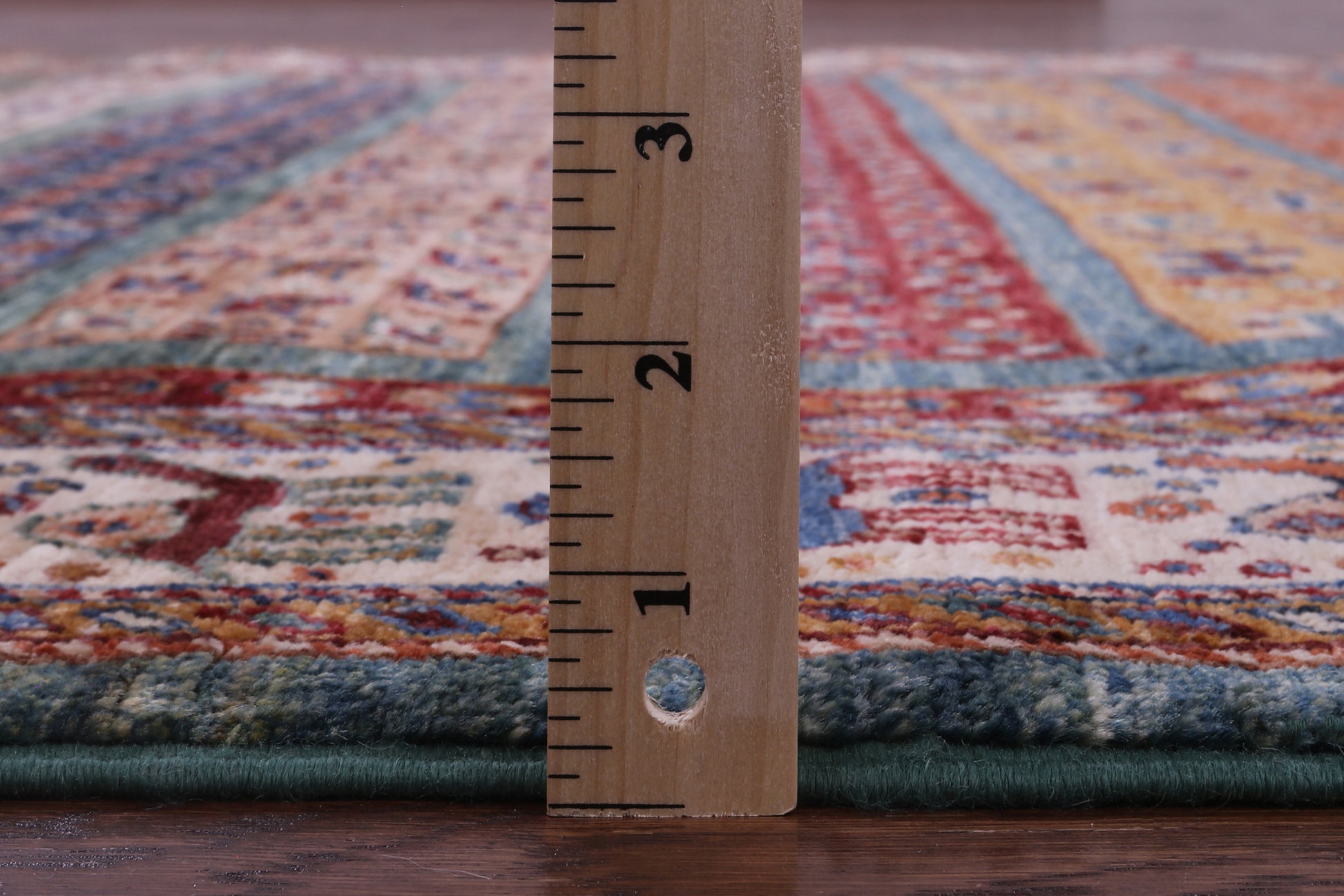 Tribal Persian Gabbeh Hand Knotted Wool Rug - 5' 6" X 7' 4" - Golden Nile