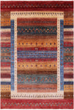 Tribal Persian Gabbeh Hand Knotted Wool Rug - 6' 8" X 10' 0" - Golden Nile