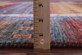 Tribal Persian Gabbeh Hand Knotted Wool Rug - 6' 8" X 10' 0" - Golden Nile