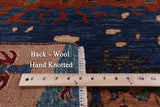 Tribal Persian Gabbeh Hand Knotted Wool Rug - 4' 10" X 6' 10" - Golden Nile