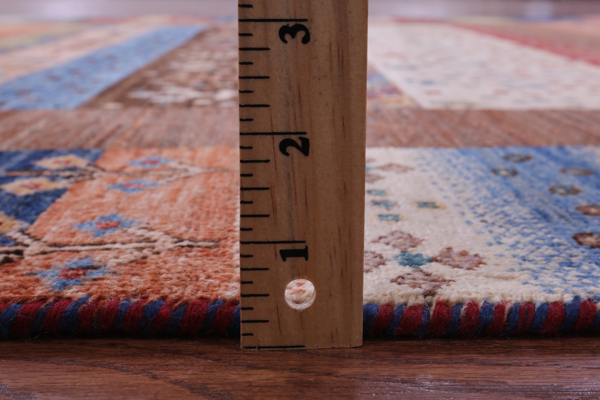 Tribal Persian Gabbeh Hand Knotted Wool Rug - 5' 8" X 7' 10" - Golden Nile