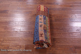 Tribal Persian Gabbeh Hand Knotted Wool Rug - 5' 8" X 7' 10" - Golden Nile