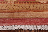 William Morris Handmade Wool Area Rug - 7' 8" X 10' 8" - Golden Nile