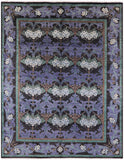 William Morris Handmade Wool Area Rug - 8' 0" X 9' 10" - Golden Nile