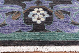 William Morris Handmade Wool Area Rug - 8' 0" X 9' 10" - Golden Nile