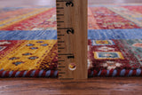 Persian Gabbeh Tribal Hand Knotted Wool Rug - 4' 0" X 6' 0" - Golden Nile