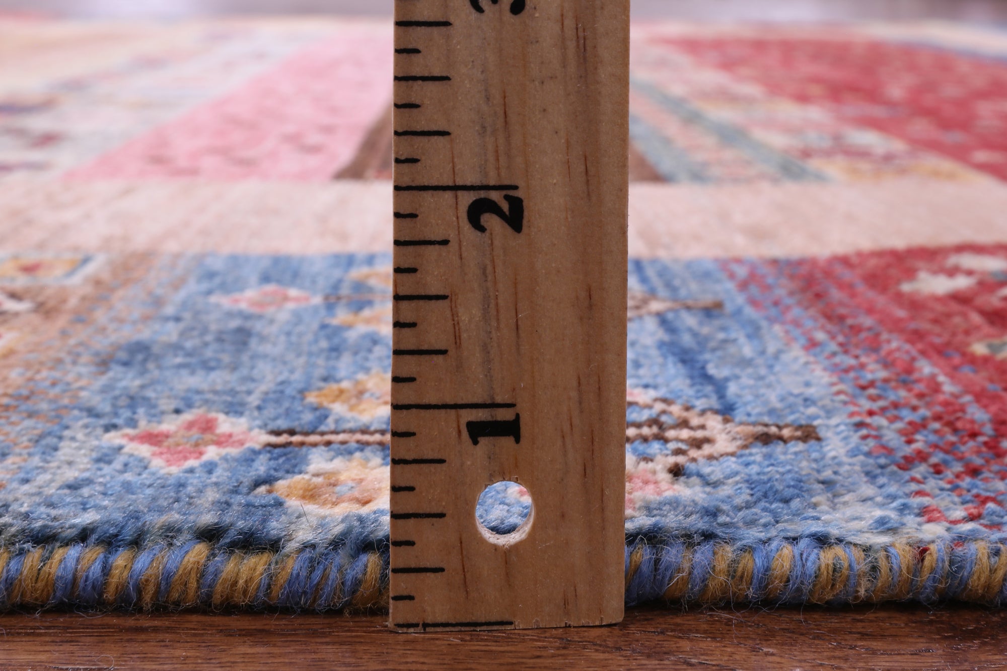 Tribal Persian Gabbeh Hand Knotted Wool Rug - 5' 9" X 8' 3" - Golden Nile