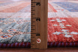 Persian Gabbeh Tribal Hand Knotted Wool Rug - 6' 7" X 9' 11" - Golden Nile
