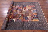 Tribal Persian Gabbeh Hand Knotted Wool Rug - 5' 8" X 7' 9" - Golden Nile
