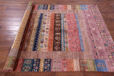Tribal Persian Gabbeh Hand Knotted Wool Rug - 5' 7" X 7' 10" - Golden Nile