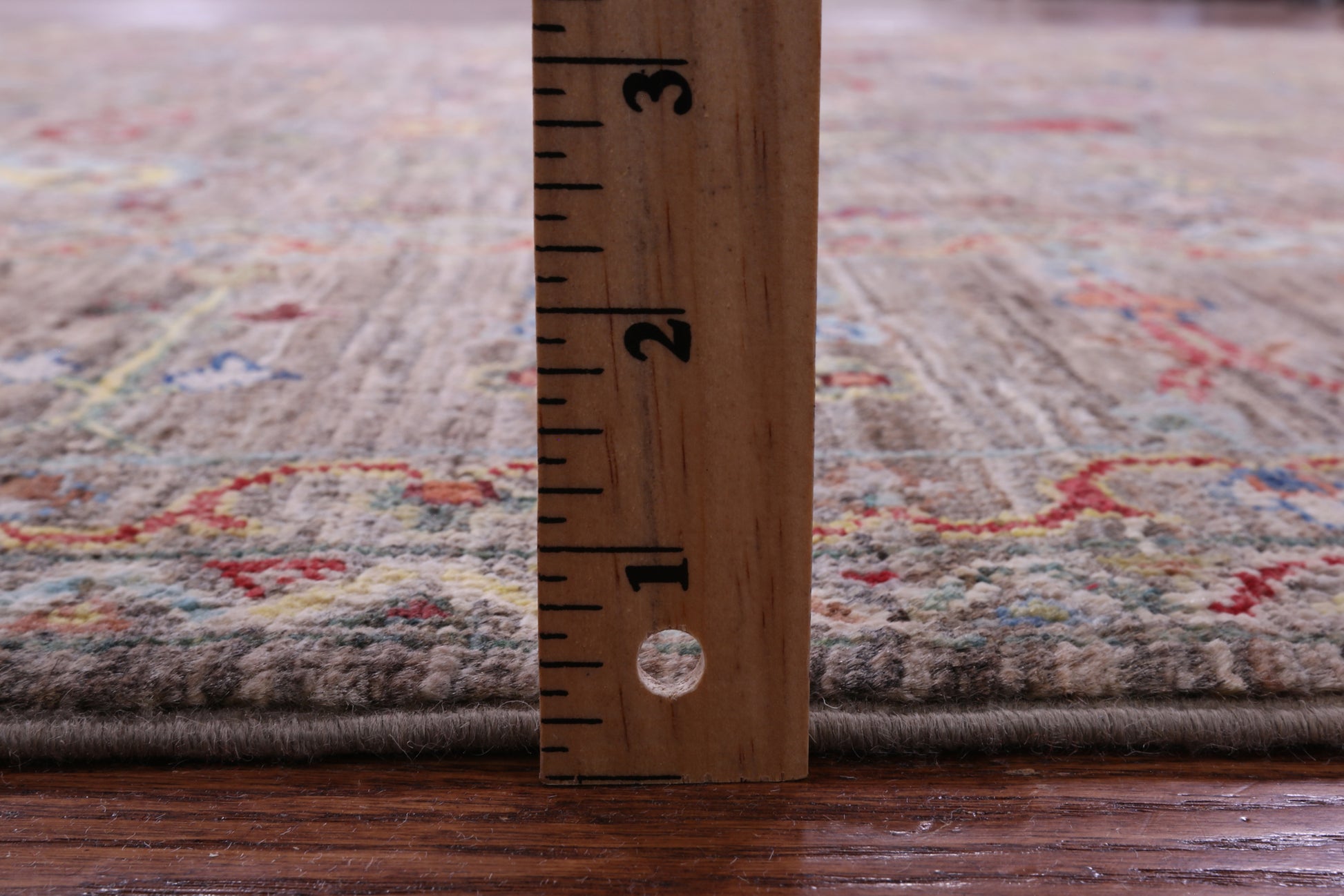 Peshawar Hand Knotted Wool Rug - 6' 9" X 9' 9" - Golden Nile