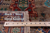 Turkmen Ersari Hand Knotted Wool Rug - 5' 1" X 6' 8" - Golden Nile