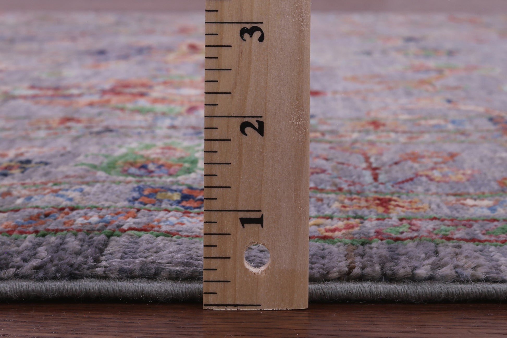 Peshawar Handmade Wool Rug - 5' 0" X 6' 5" - Golden Nile