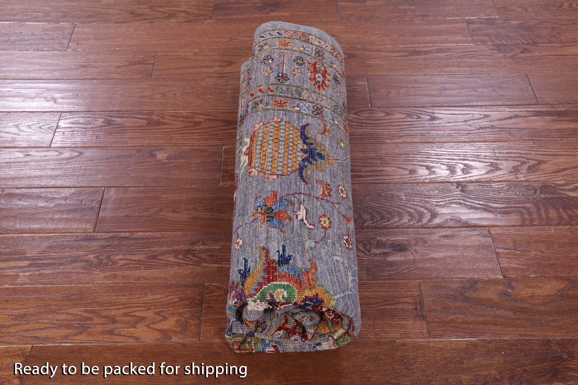 Peshawar Handmade Wool Rug - 5' 0" X 6' 5" - Golden Nile