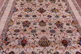 Peshawar Hand Knotted Wool Rug - 6' 8" X 8' 4" - Golden Nile
