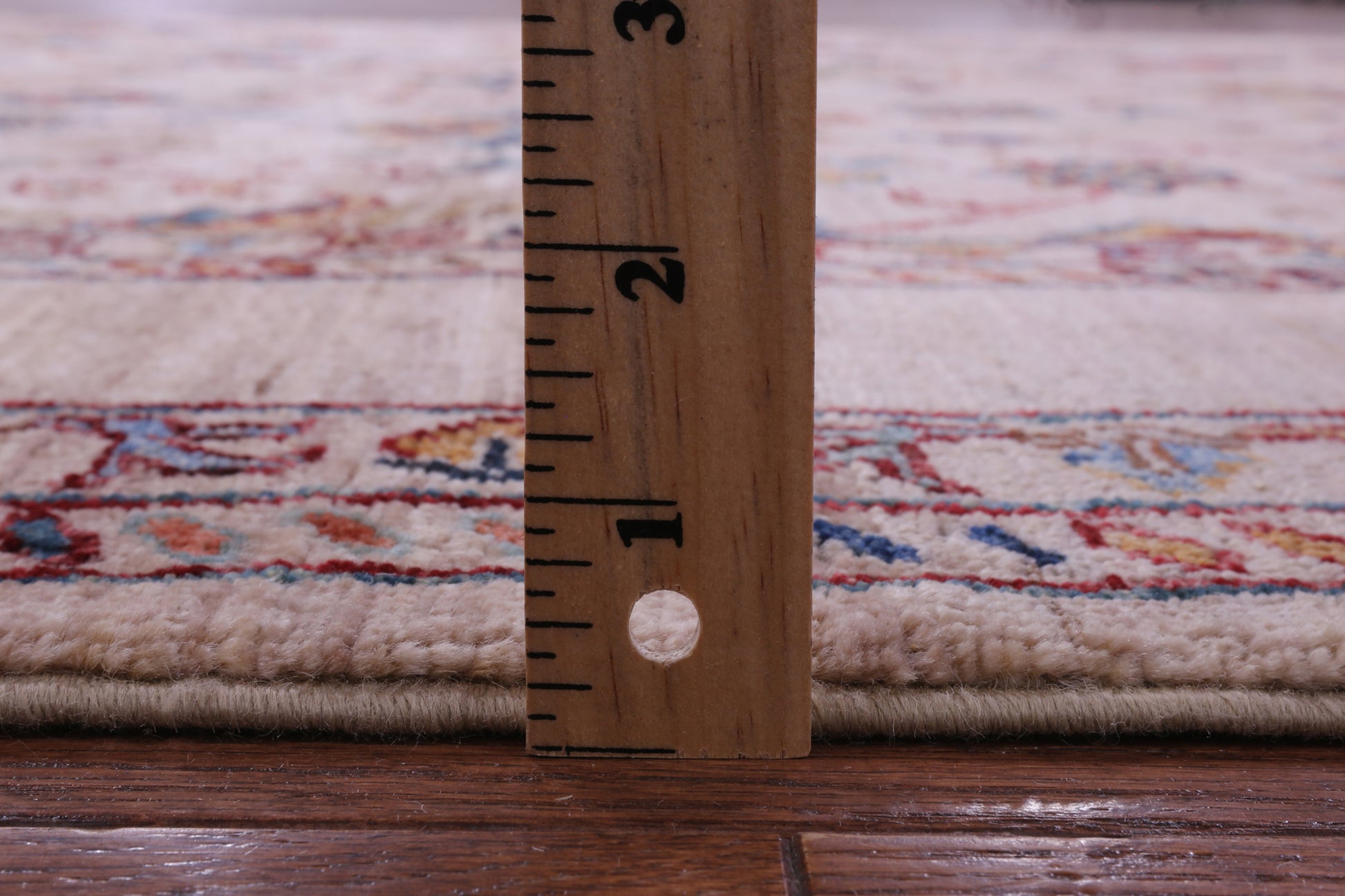 Peshawar Hand Knotted Wool Rug - 6' 8" X 8' 4" - Golden Nile