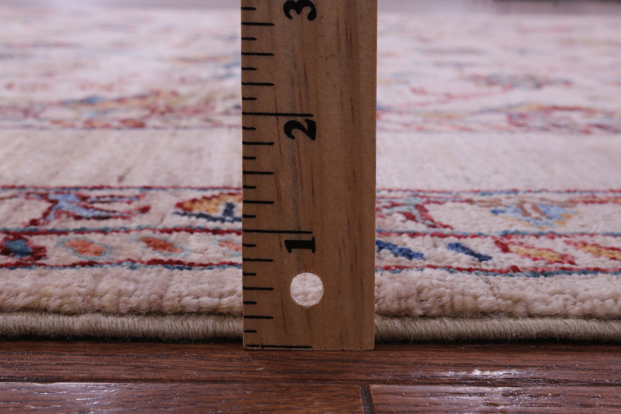 Peshawar Hand Knotted Wool Rug - 6' 8" X 8' 4" - Golden Nile