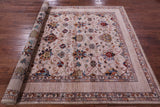 Peshawar Hand Knotted Wool Rug - 6' 8" X 8' 4" - Golden Nile