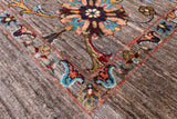 Peshawar Hand Knotted Wool Rug - 4' 11" X 6' 8" - Golden Nile