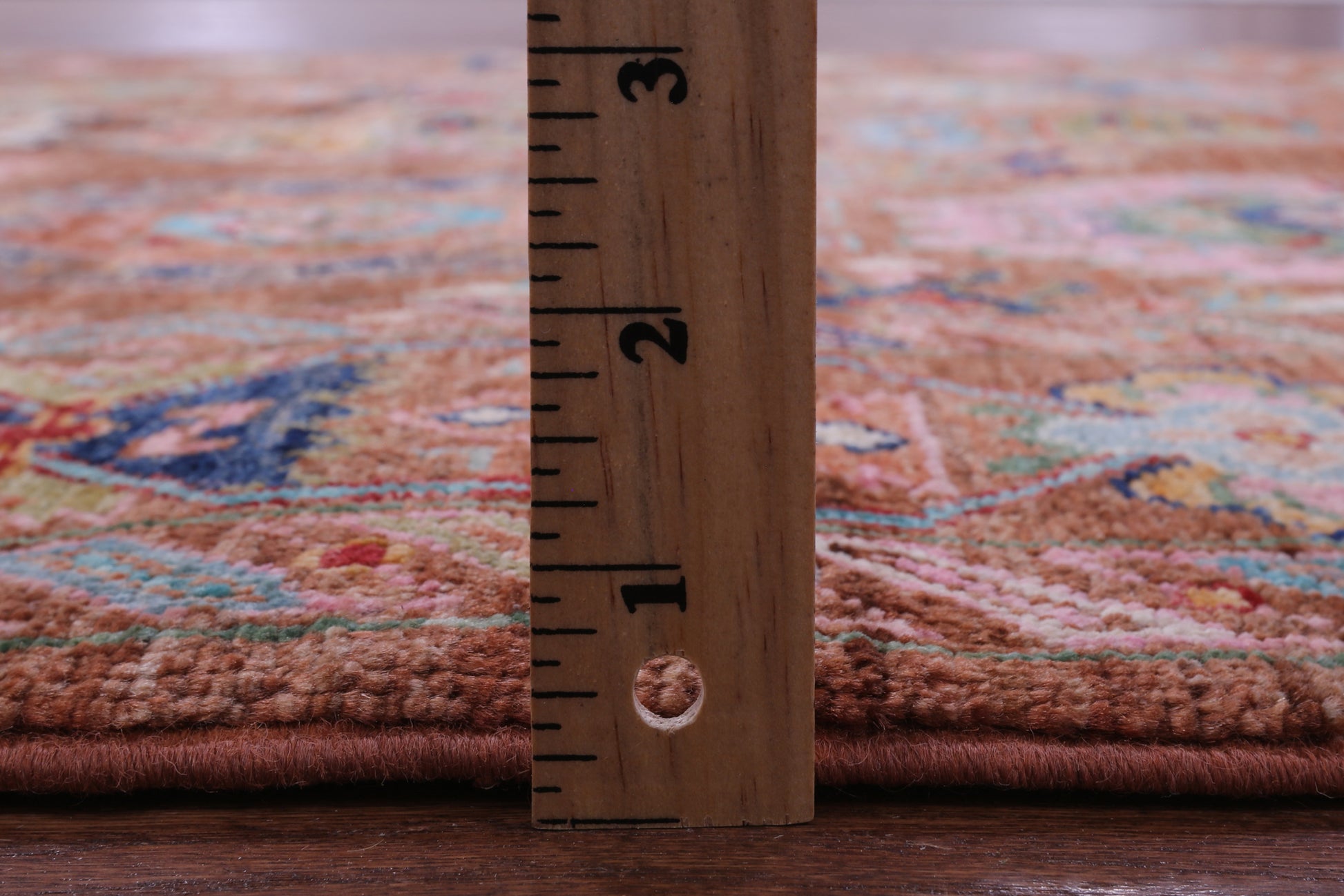 Brown Turkmen Ersari Hand Knotted Wool Rug - 4' 11" X 6' 9" - Golden Nile