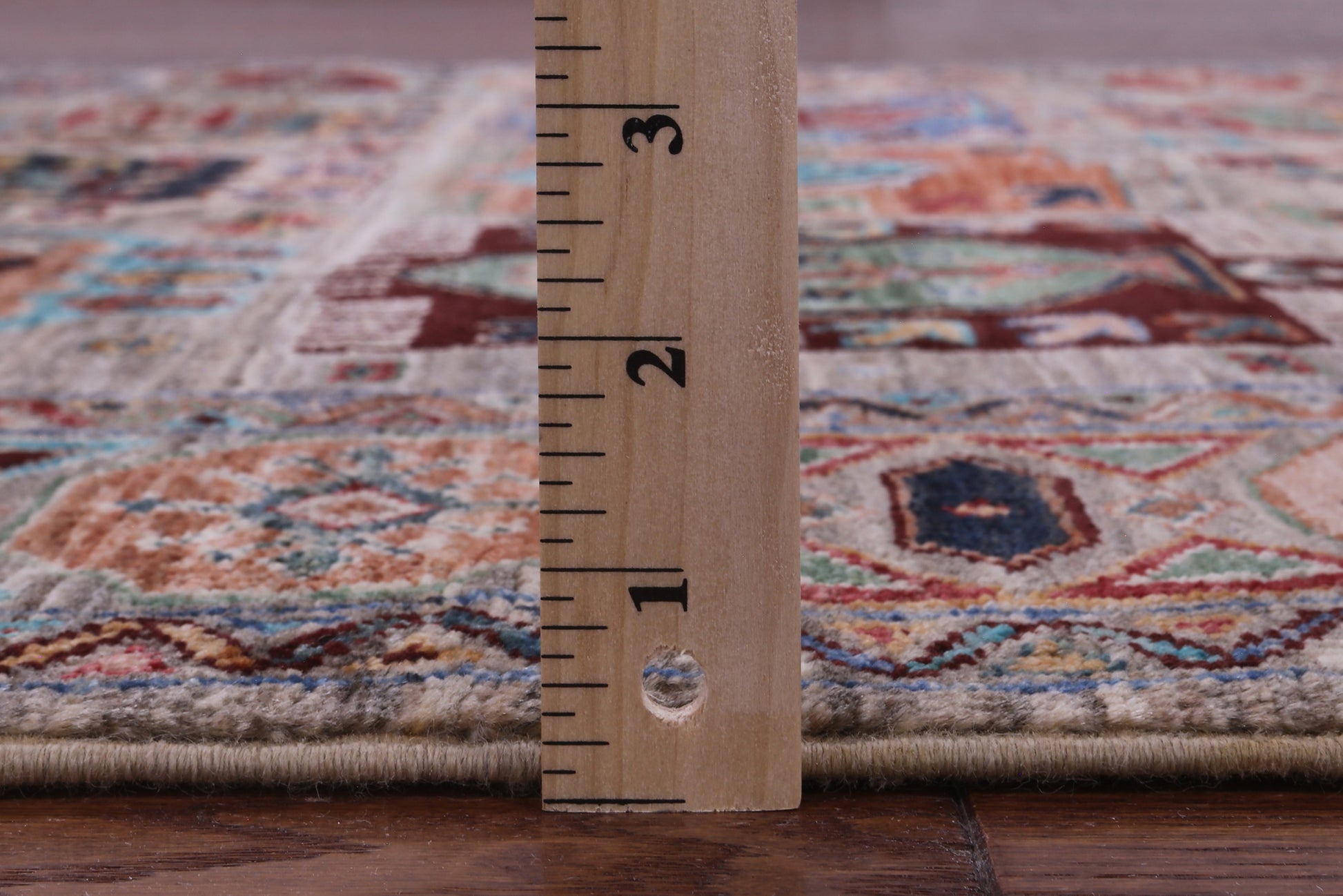Turkmen Ersari Hand Knotted Wool Rug - 4' 3" X 5' 10" - Golden Nile