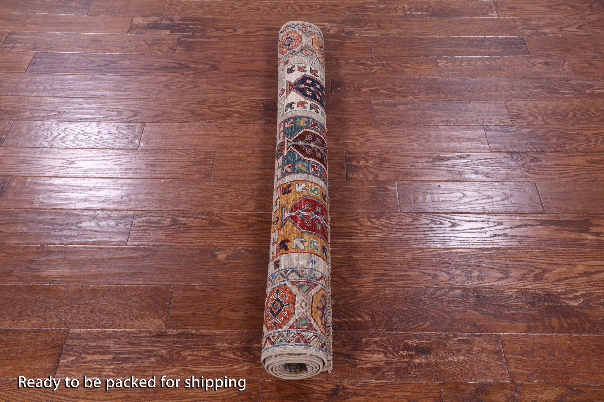 Turkmen Ersari Hand Knotted Wool Rug - 4' 3" X 5' 10" - Golden Nile