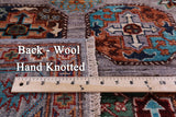 Turkmen Ersari Hand Knotted Wool Rug - 4' 1" X 6' 2" - Golden Nile