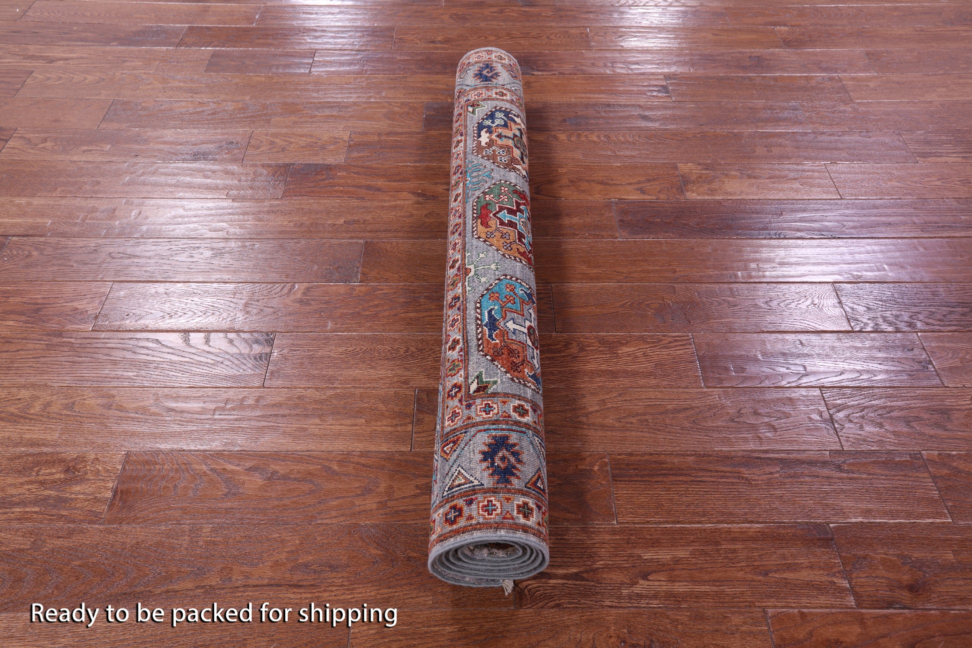 Turkmen Ersari Hand Knotted Wool Rug - 4' 1" X 6' 2" - Golden Nile
