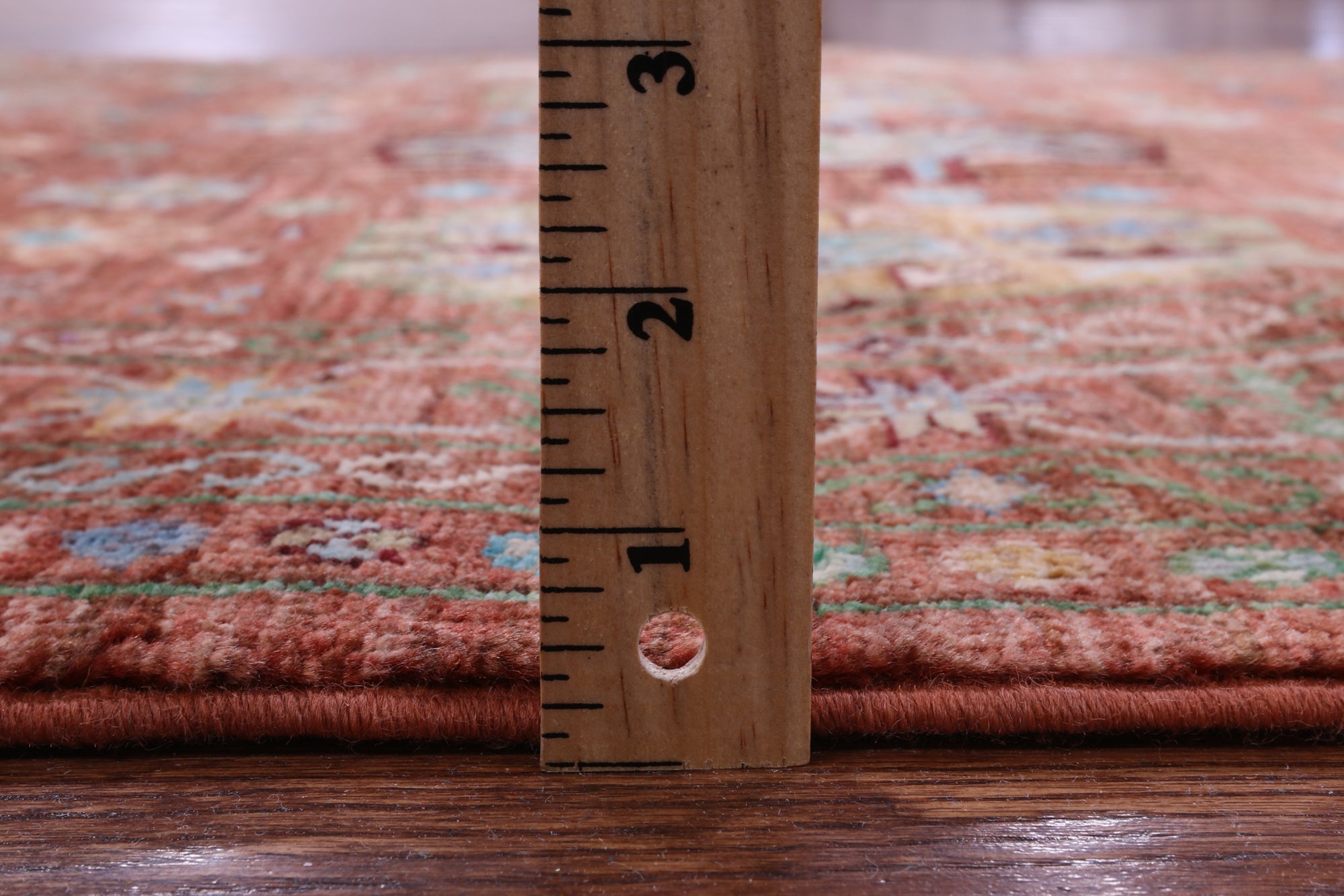 Turkmen Ersari Hand Knotted Wool Rug - 4' 0" X 5' 9" - Golden Nile